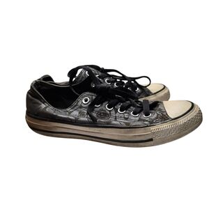 Converse Black Gray Rose Low Top Sneakers Women's 7